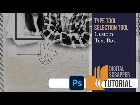 (ForPS) How to create a custom text box.