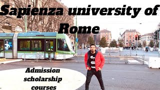 Sapienza University of Rome| Admissions | Scholarships | Courses | 2020 Intake