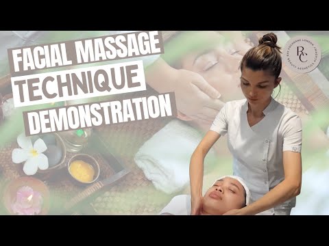 Facial Massage Technique Demo at Ray Cochrane Beauty School