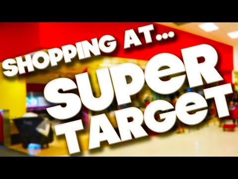 SHOPPING AT - SUPER TARGET - ORLANDO