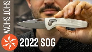 New SOG Knives at SHOT Show 2022 - KnifeCenter.com