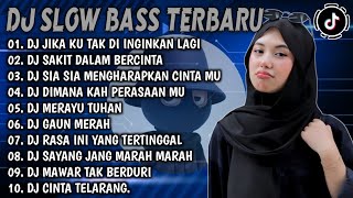 DJ SLOW BASS TERBARU 2023 || DJ VIRAL TIKTOK FULL BASS 🎵 DJ JANGAN PERGI | FULL ALBUM