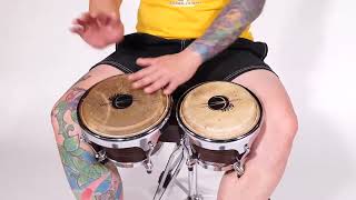 Eastar Bongo Drums 7'' and 8'' for Professional Special Antique Finish, EBO 21 EB0197