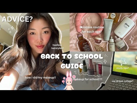 BACK TO SCHOOL PREP GUIDE! advice 💌 I Hannah Cho