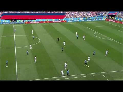 Francia | Recorrido defensivos vs. Uruguay - Russia  2018