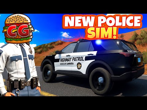 I Became a TERRIBLE Cop in This NEW Highway Police Simulator!