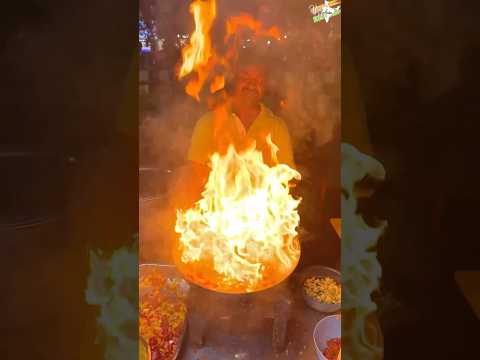 Mexican Fire Fried Rice in Gujarat #friedrice #mexicanfood #ytshorts