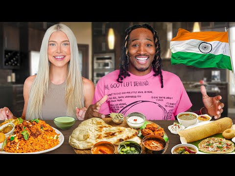 TRYING INDIAN FOOD FOR THE FIRST TIME!