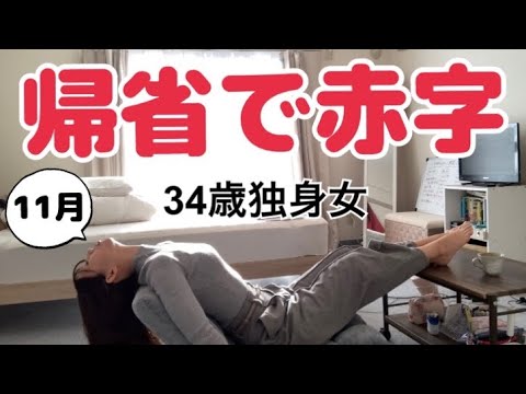 【生活費公開】11月を生きた女の家計簿みせるよ【一人暮らし】