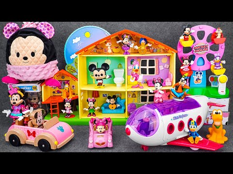 Satisfied With Unboxing Minnie Mouse Airplane Toy 🚁✈️ MICKEY MOUSE & Friends | Review Toys ASMR