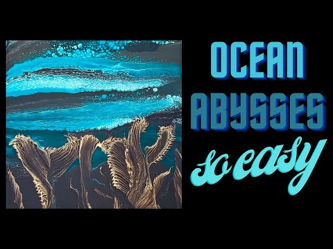 #71- Ocean Abysses |Easy Painting|