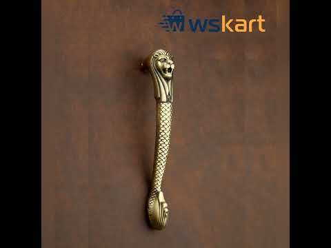 Classic Main Door Handle Collection from Wskart Lion Main Door Handle hardware door fittings #wskart