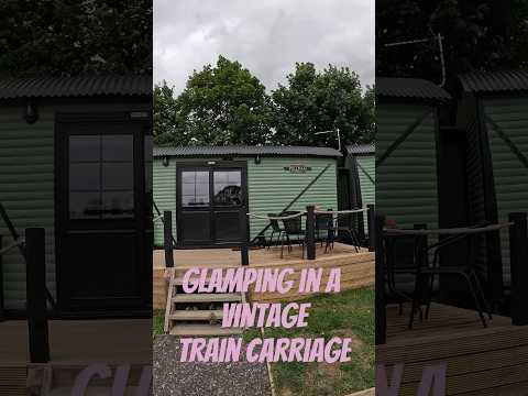 Glamping in a Vintage Train Carriage!