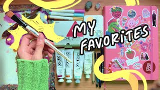 art supplies tour ✿ + sticker giveaway for 20k!!!