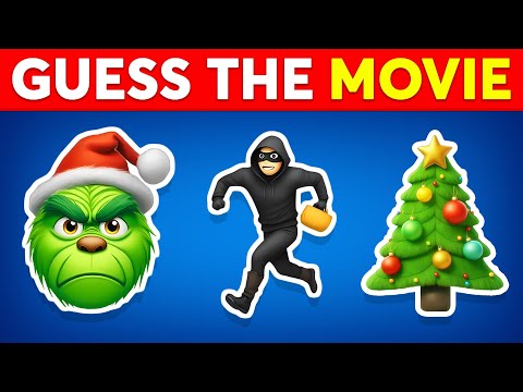 Guess the CHRISTMAS Movie by Emoji? 🎅🎄🎁 Christmas Quiz