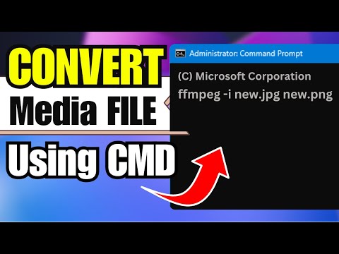 How I Convert my Media Files on Windows using Command Prompt