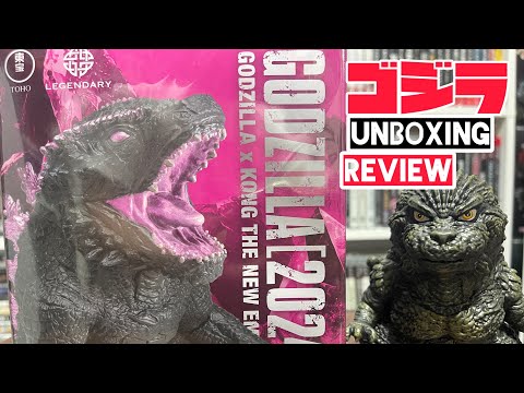 🇯🇵 GodZilla X Kong The New Empire 2024 unboxing & Godzilla Minus One Review UFO Prize Figures