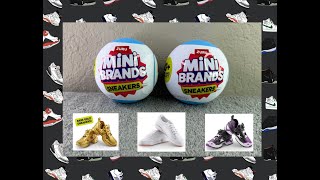 Zuru Mini Brands Sneakers Edition Series 1 Unboxing