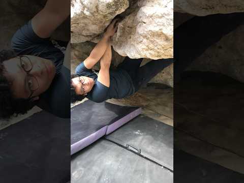 Hard to maintain tension on this boulder