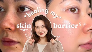 How I heal my Skin Barrier in 1 WEEK~! my skincare routine for irritated skin 😮‍💨