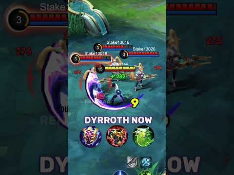 ✅ Dyrroth Revamp Lifesteal Tutorial by Renyaaa