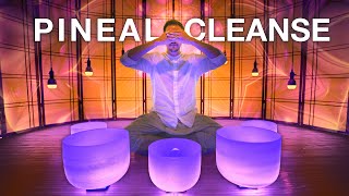 Pineal Gland Sound Bath for *MELATONIN PRODUCTION* & Circadian Rhythm   **SLEEP MUSIC**