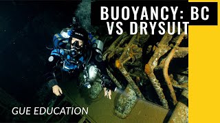 Buoyancy Control: Drysuit VS BC, VS Monday