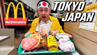 EATING McDonald's JAPAN in TOKYO! Crazy Mcdo Menu!