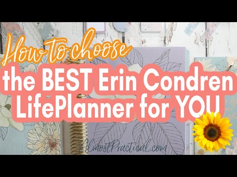 Which Erin Condren LifePlanner is Best for YOU?  #ecsquad