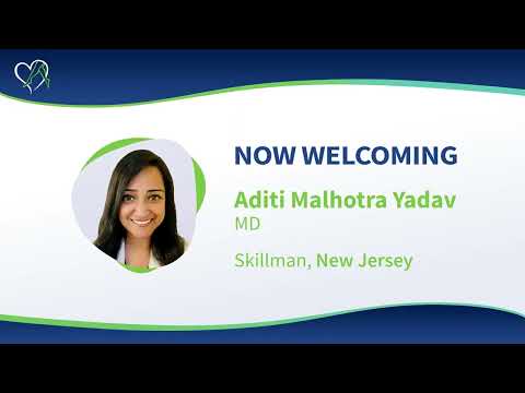 Now Introducing Dr. Aditi Malhotra Yadav