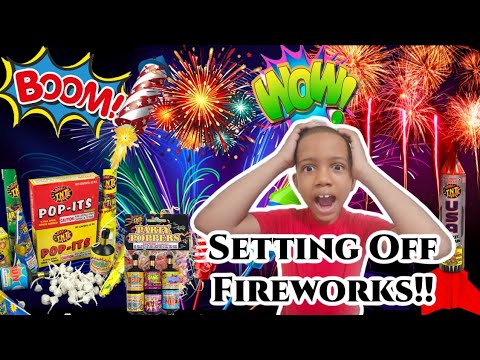 Setting Off Fireworks | Let's Pop Them