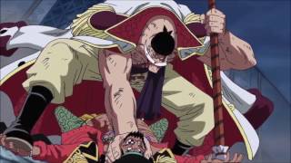 One Piece - Whitebeard VS Blackbeard Eng Dub