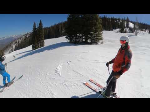 Freeskiing at Snowmass