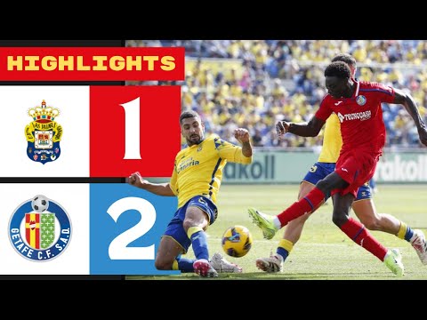 Las Palmas - Getafe | 1-2 | Highlights | LaLiga 2024-25 | Las Palmas Getafe