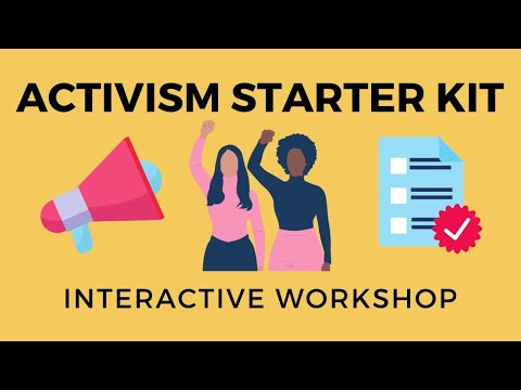 So, You Want To Be An Activist?