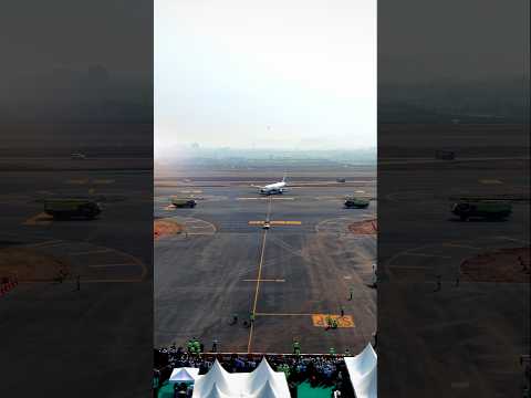 Historic Moment for Navi Mumbai International Airport #NMIA #droneman #navimumbaiairport