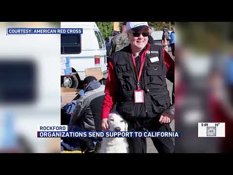 Rockford organizations send support to California for wildfires