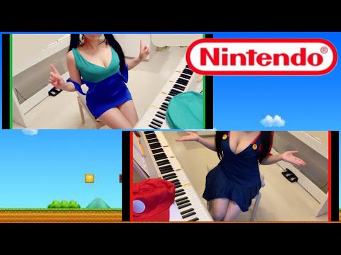 Evolution Nintendo Startup sound(NES,GameCube,Wii U,Switch,DS,Gameboy) |ニンテンドー歴代起動音をピアノで再現してみた