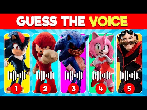 Guess the Sonic Character by the Voice