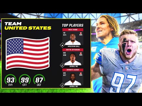 I Used One NFL Superstar From Every State