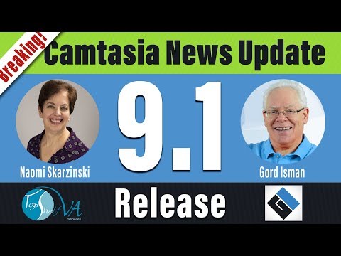 Camtasia Release News Update