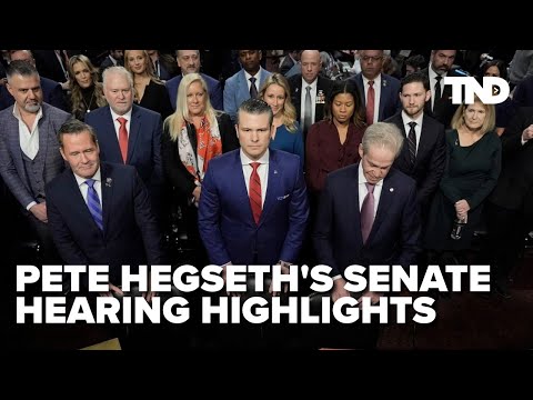 Top moments from Pete Hegseth's Senate confirmation hearing