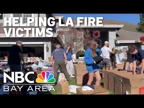 Danville community rallies behind a family, victims of LA County fires