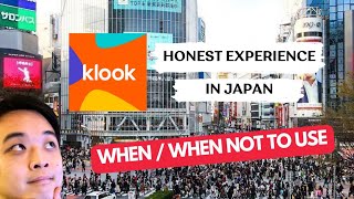 My Honest Experience Using Klook in Japan | When To and When Not To Use It