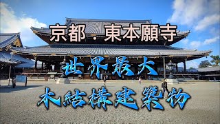 [大阪.名古屋2022] EP6 - 京都.東本願寺 世界最大木結構建築