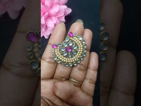 How to cut earrings strip 🌸🌸 #shorts #diy #creative #youtube #howtomake #howto #earrings #yt #craft