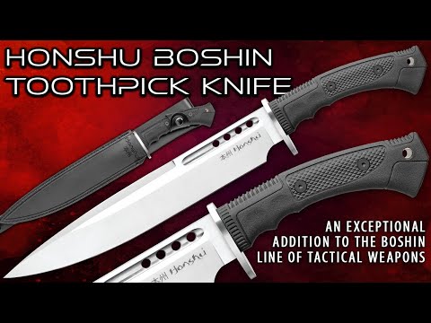 BudK: Honshu Boshin Toothpick Knife