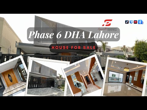 1 kanal Brand New House for sale in DHA Phase 6 Block B #dhalahore #signatureproperty #houseforsale