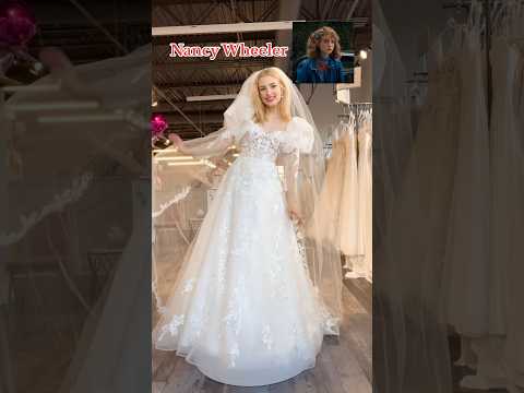 Wedding dresses inspired by Stranger Things #weddingdress #strangerthings