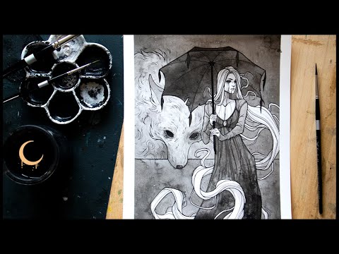 From Ink to Watercolors : What I've Learned : Painting and Chat with Me